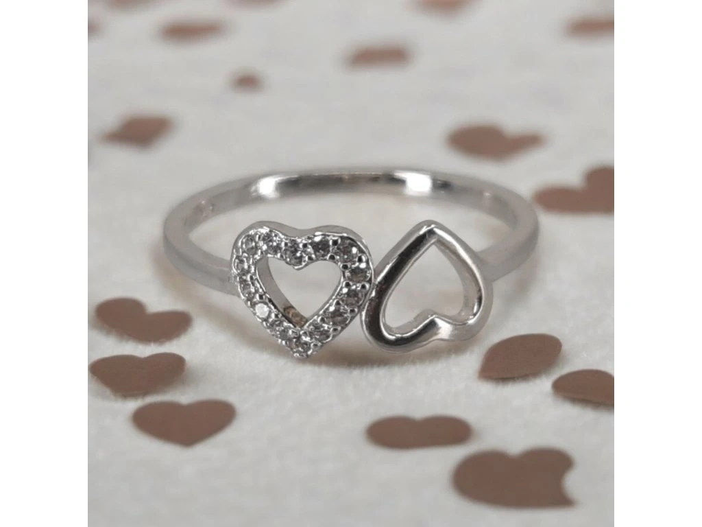 Prsten stříbrný nový 925 - 3