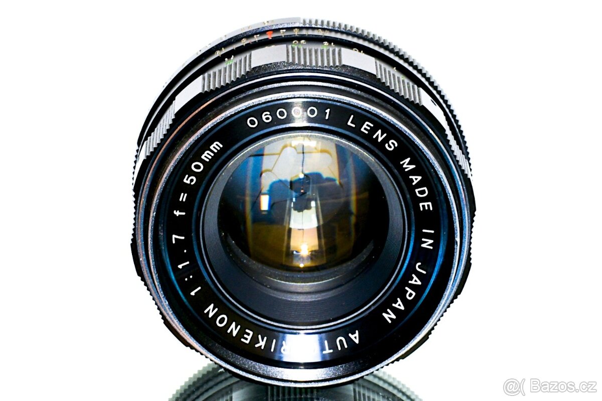 Rikoh Rikenon auto 1,7/50mm Japan M42 TOP STAV - 3