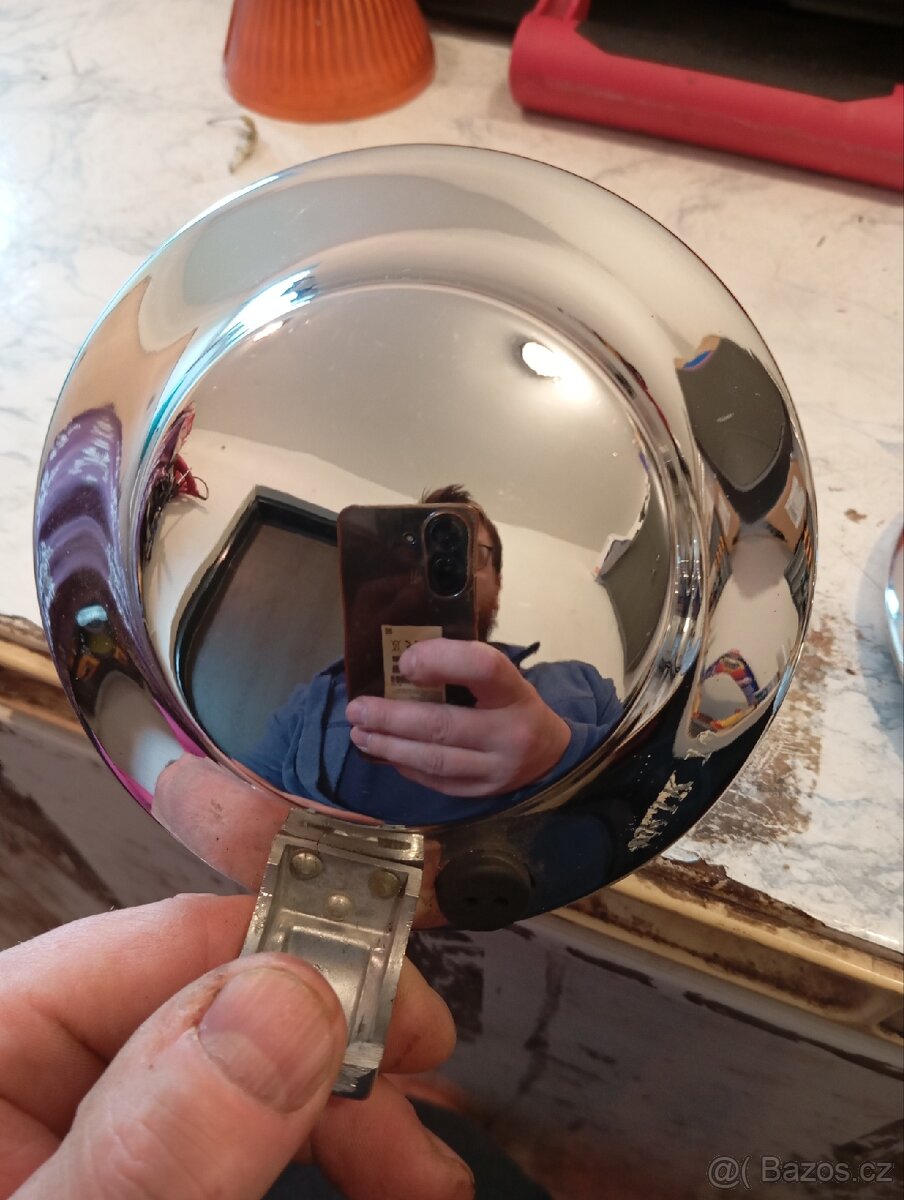 Mlhovky Pal škoda Tatra lada zadní chrom kryty - 3