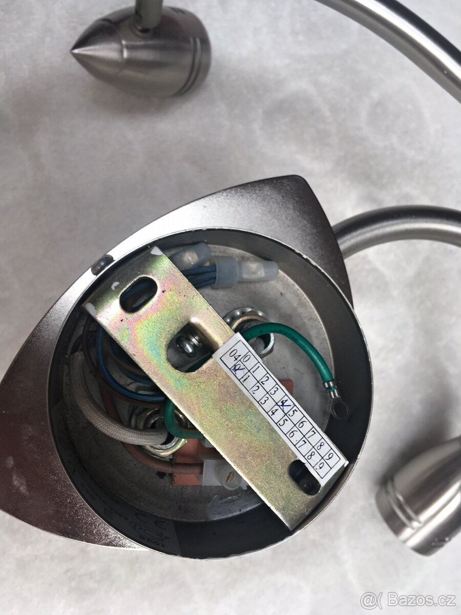 Bodové stropní světlo v provedení chrom broušený mat - 3