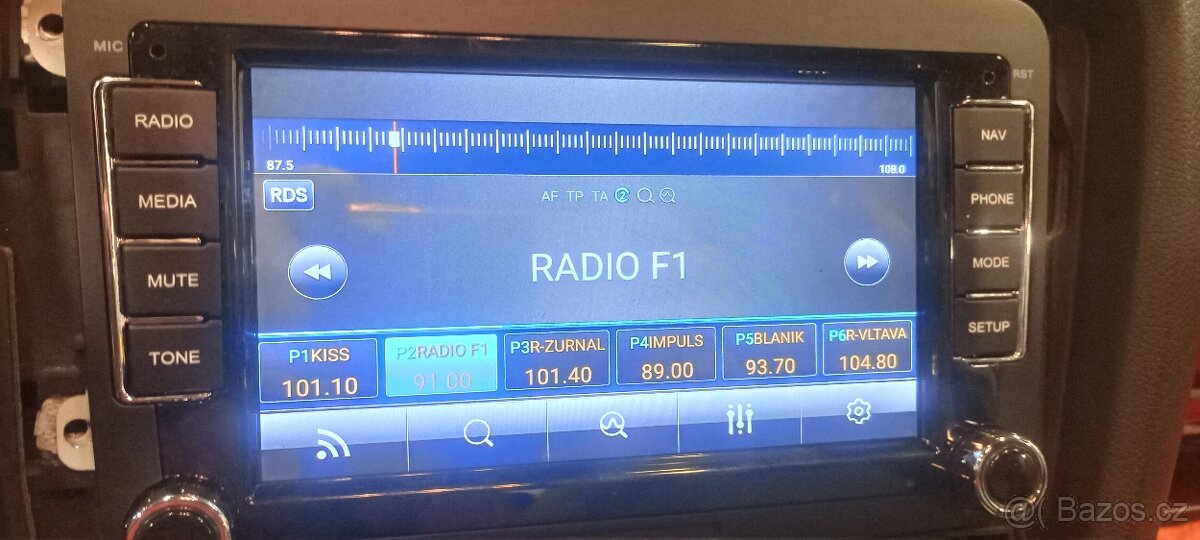 2 din autorádio Škoda Octavia 2 - 3
