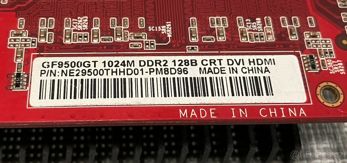 Nvidia GeForce 9500 GT, 1 GB s pasivním chlazením - 3