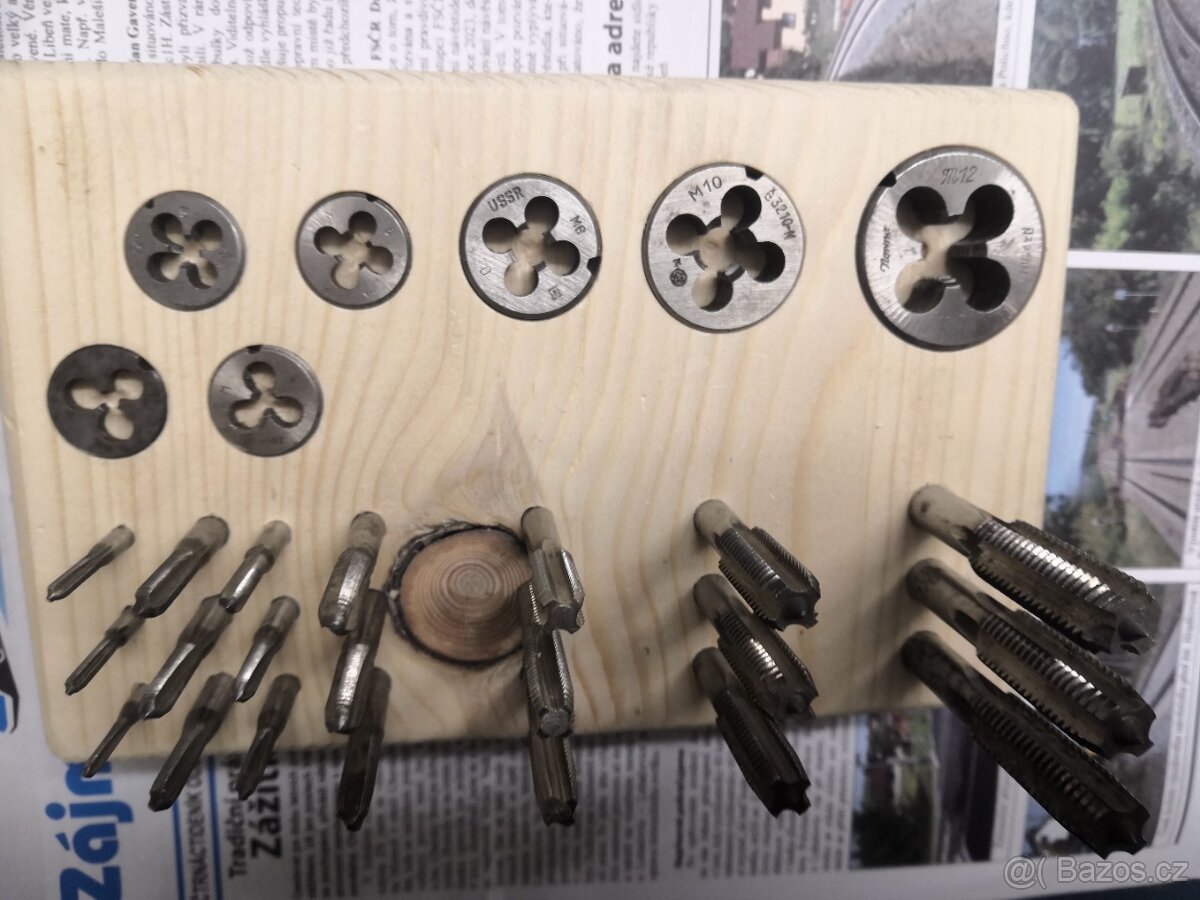 P:staré závitníky M1 - 3