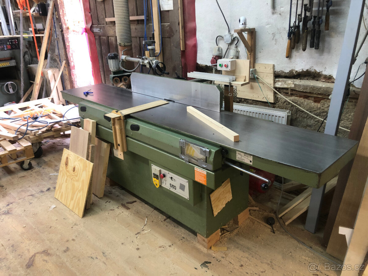 Srovnávací frézka + Tloušťkovací frézka - 3