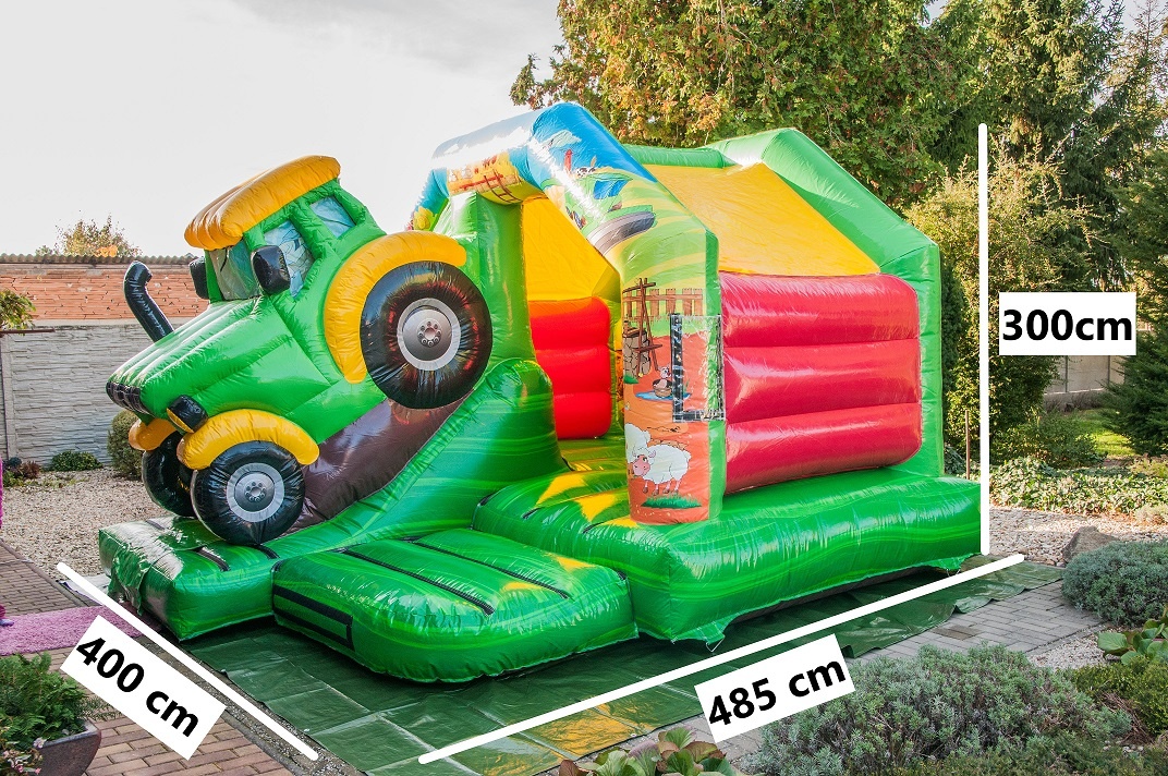 SKÁKACÍ HRAD DO INTERIÉRU 🏰 2.900,- CELÝ VÍKEND - 3