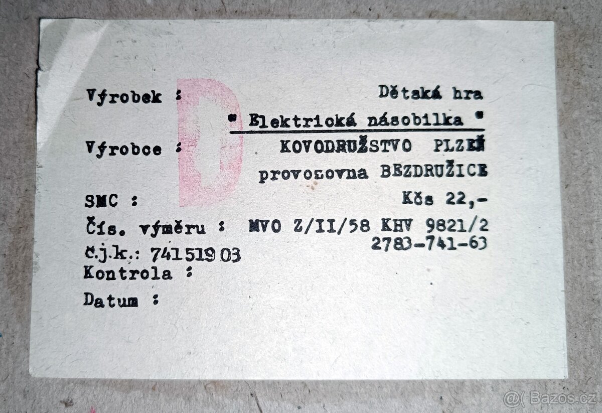 PRODÁM ZÁBAVNÁ DĚTSKÁ HRA - 3