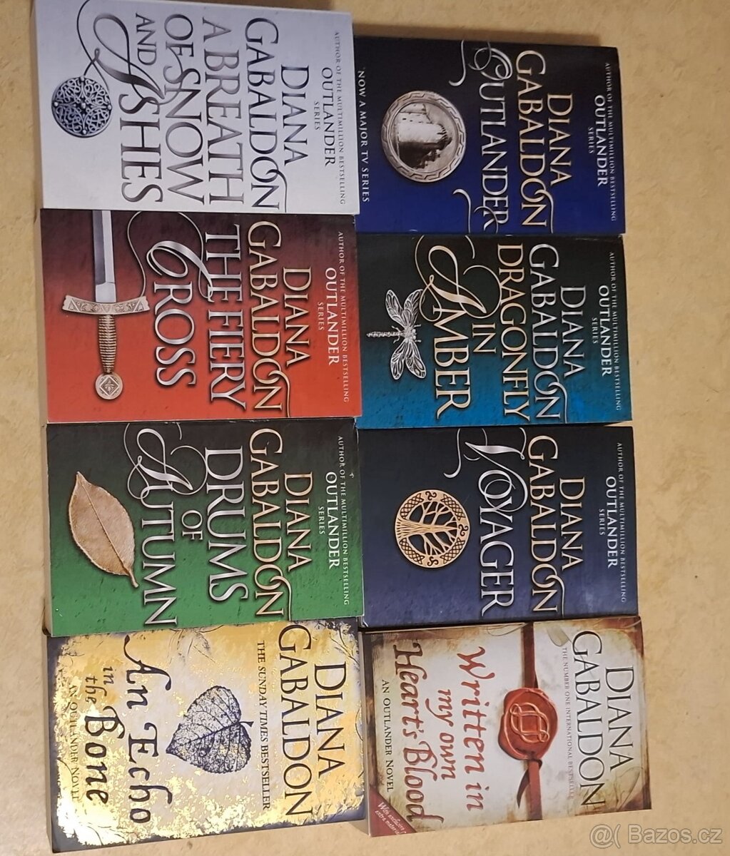 Cizinka (Outlander) – 8 knih v angličtině - 3