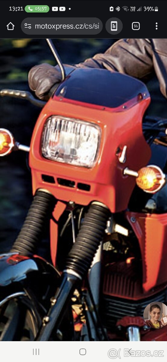 Predni maska jawa 350/640,632,638,639 - 3