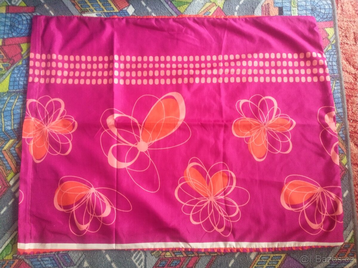 2x Povlečení (2x polštář + 2x deka, polyester) - 3