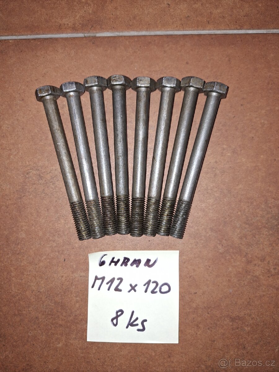 Spojovací materiál..šrouby, matice NOVÉ - 3