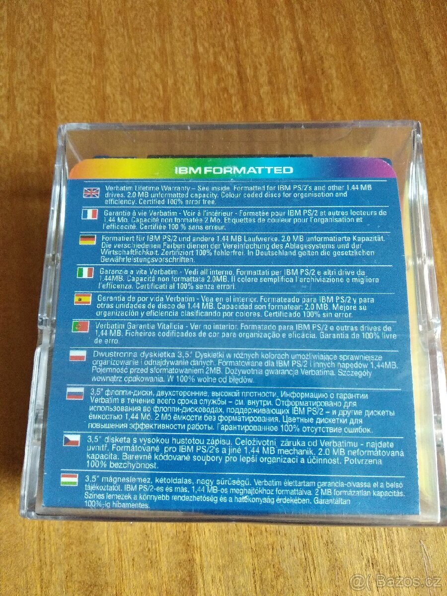 Diskety 2HD BASF - EMTEC a Verbatim a SONY - 3
