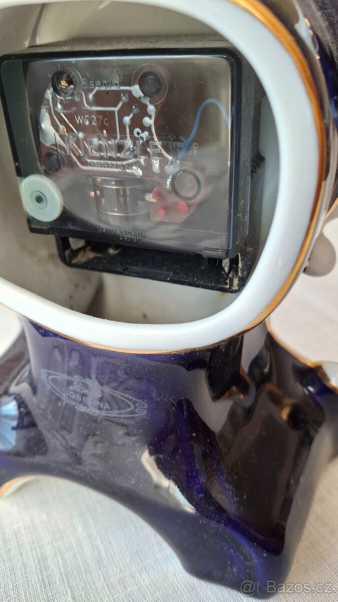 Porcelánové Hodiny Duchcov - JOSEFINA - 3