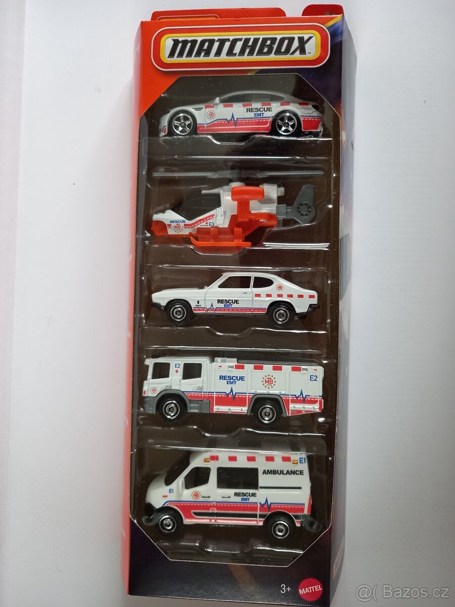 MATCHBOX - RESCUE V. - 5 pack - 3