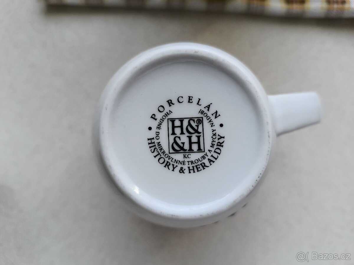 Porcelánový hrnek, hrníček nový. Druhý k 50 tinám. - 3