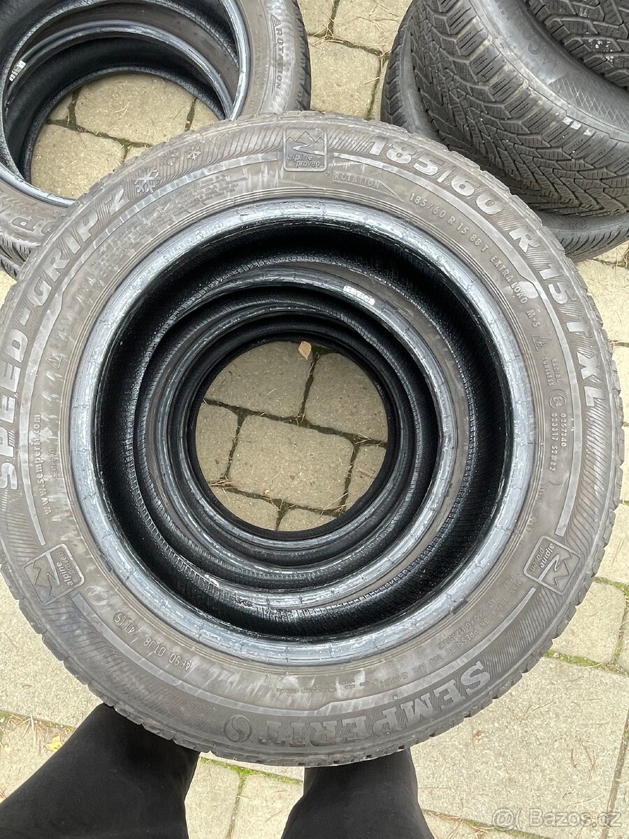 185/60/15 zimní sada Semperit - 3