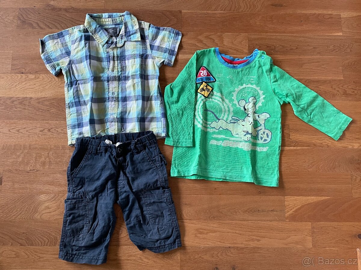 Mix oblečení, vel. 86 - 92 - 3