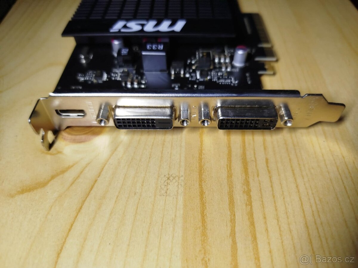 MSI GeForce GT 710 2GD3H H2D pasivní - 3