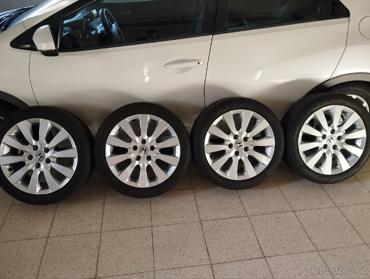 ALU Honda Civic 9g r17x7j ET 50, 225/45/17 Continental - 3