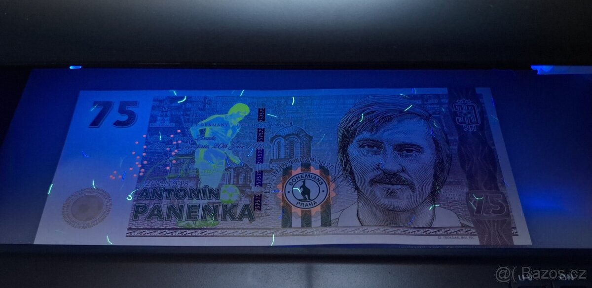 Pamětní bankovka ANTONÍN PANENKA - 3