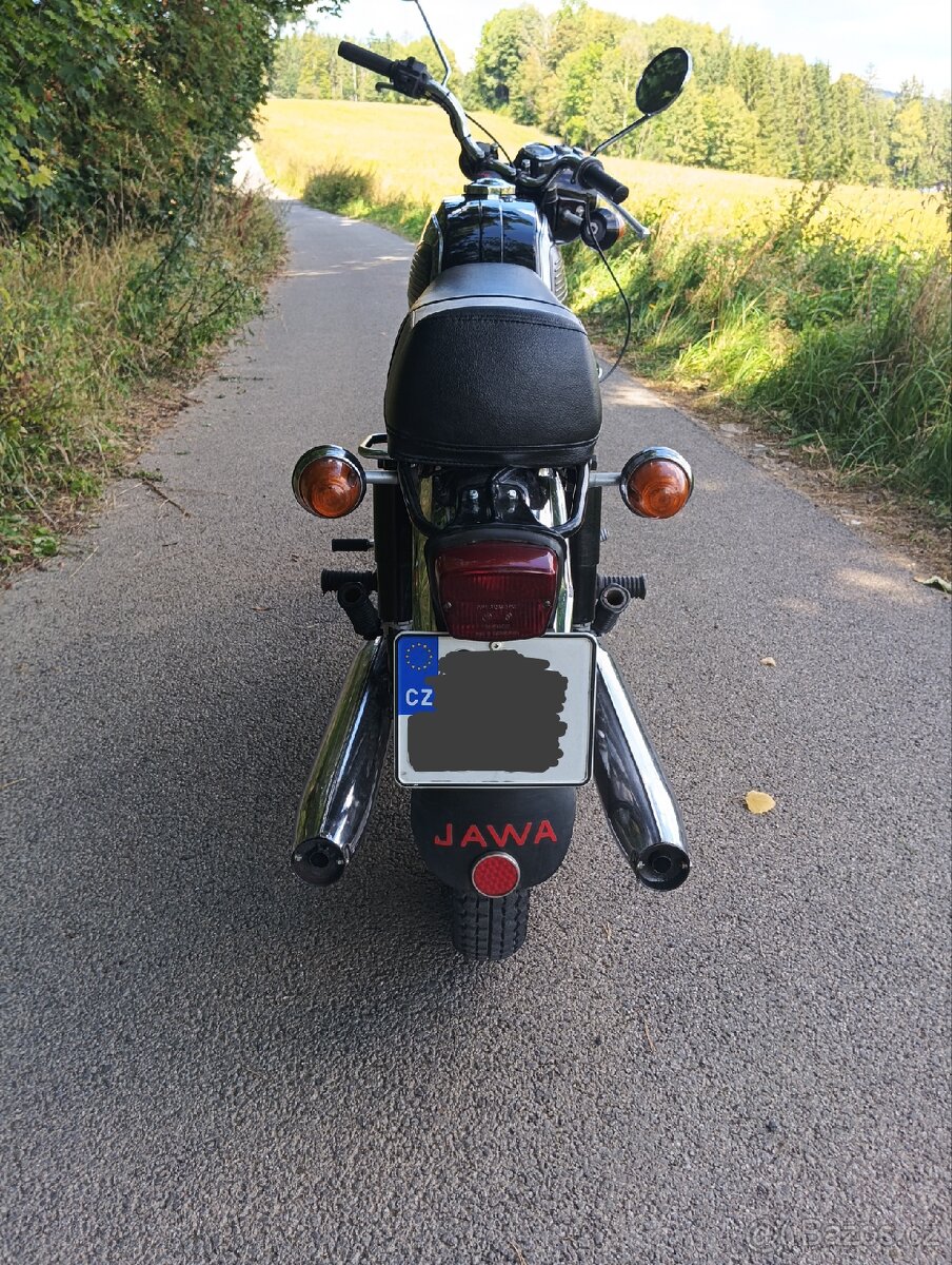 Jawa 350/634 s TP, první model - 3