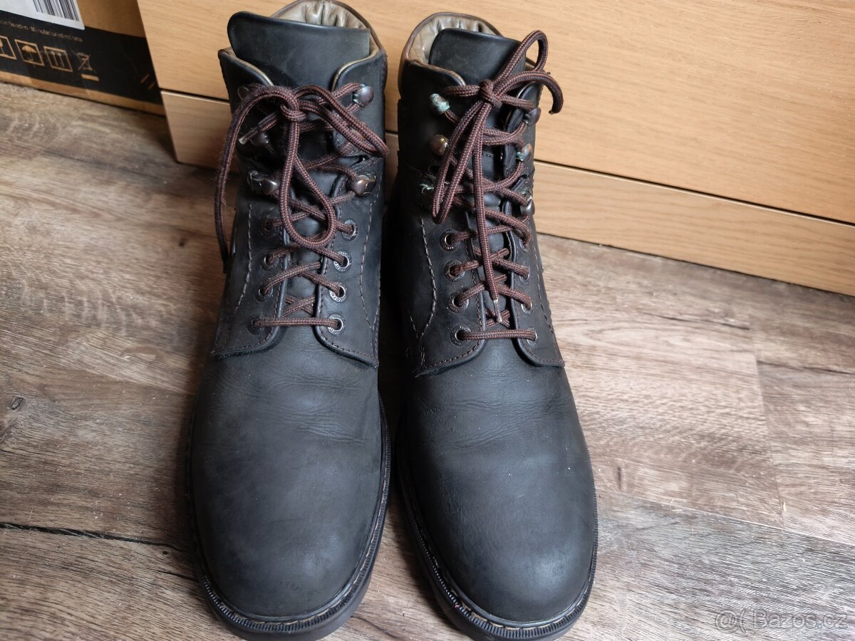 Dvoje goretexové kožené pánské zimní boty v.46/46,5 - 3