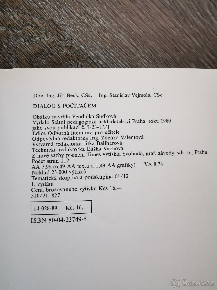 Dialog s počítačem SPN - 3
