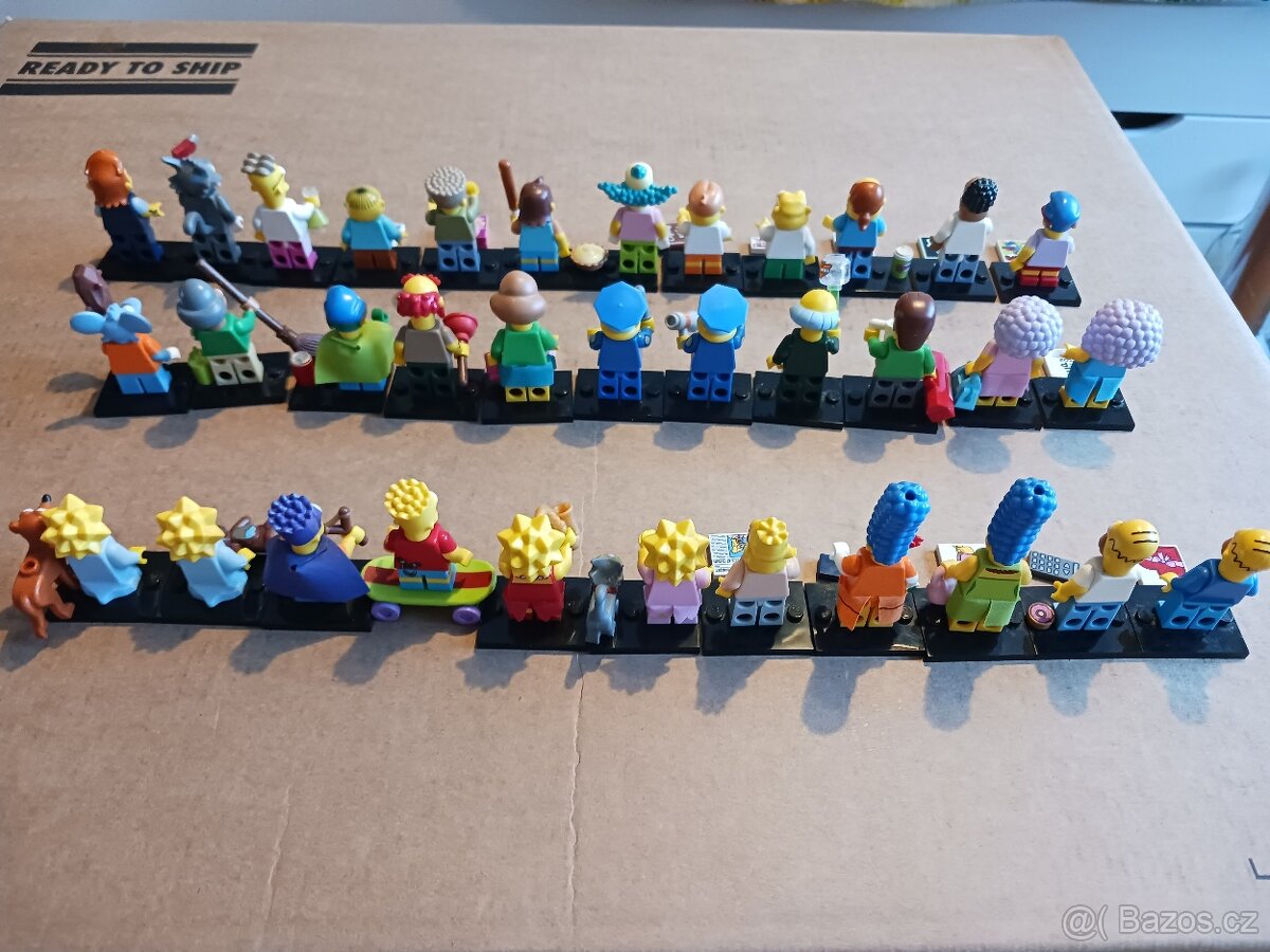 PRODÁM KOMPLETNÍ 1. I 2. SÉRII SIMPSONOVI - 3