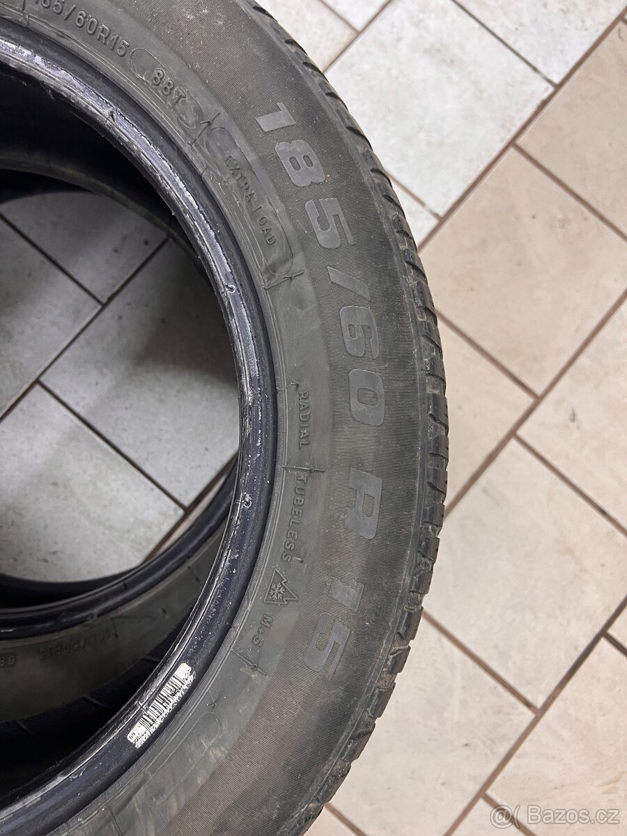 Zimní pneu 185/60 R15 - 3