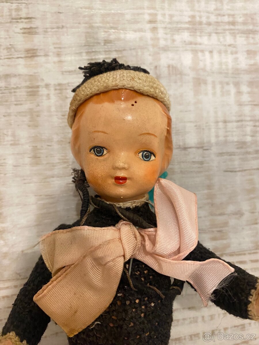 Retro hračka, postavička, kominíček - 3