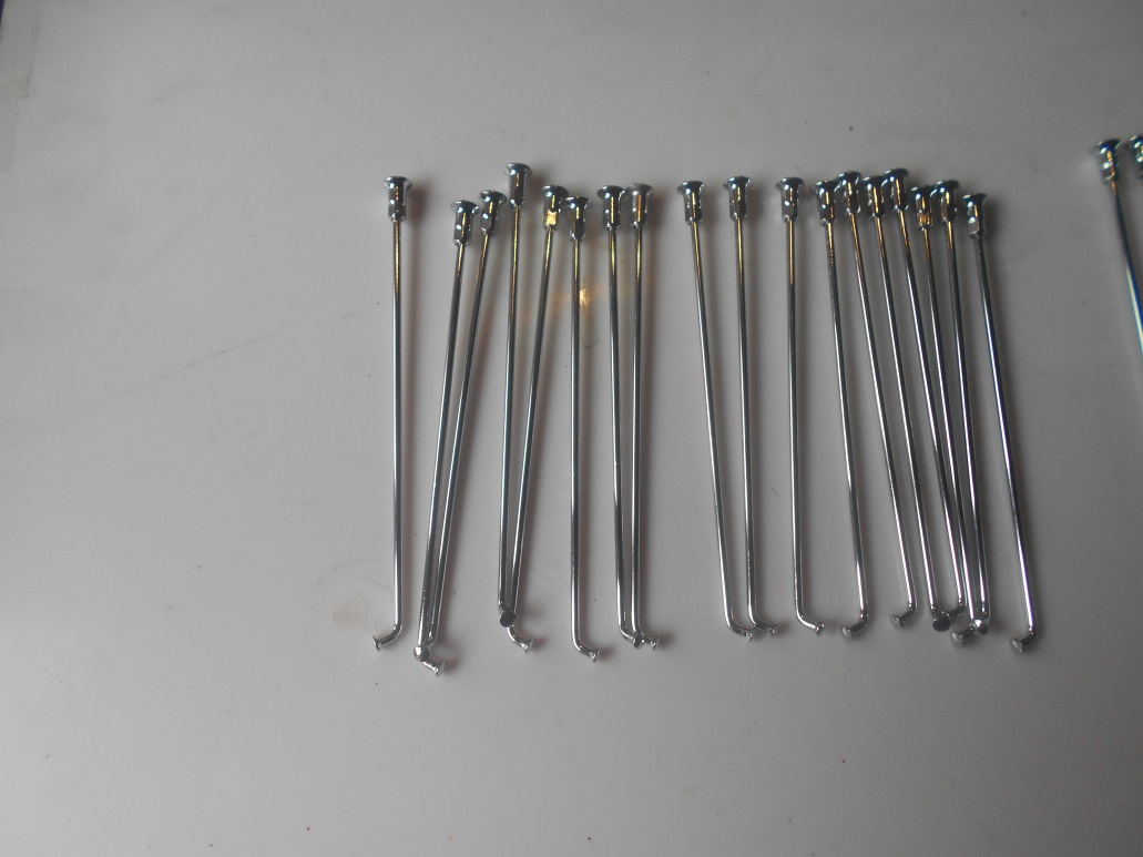 DRATY A NIPLE DO PŘEDNIHO KOLA CHROMOVANÉ - 3