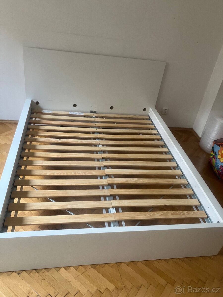 Postel malm 160x200 s matrací - 3