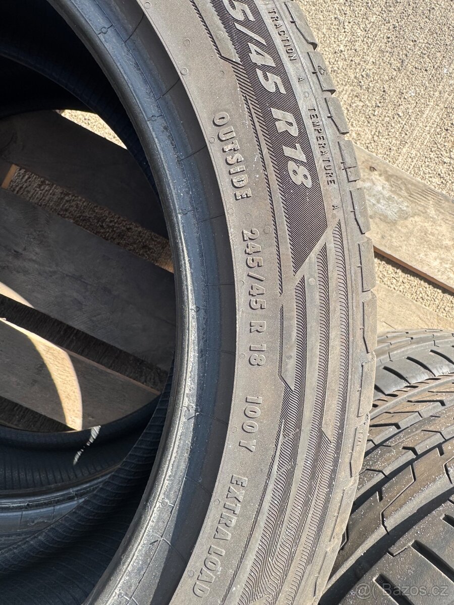 Letní pneumatiky 245/45 R18 - 3