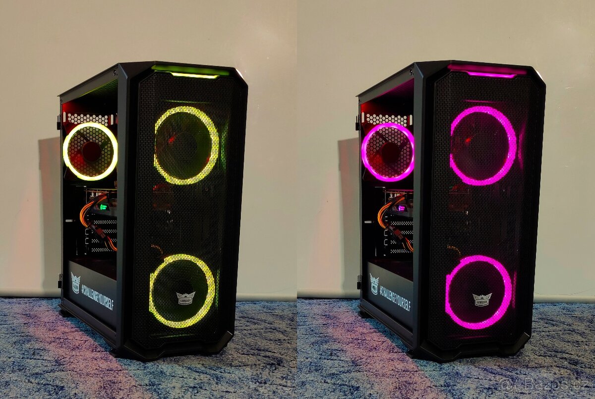 Herní PC | Ryzen 5 | RTX 2060 8GB Super | m.2 NVME | HDD - 3