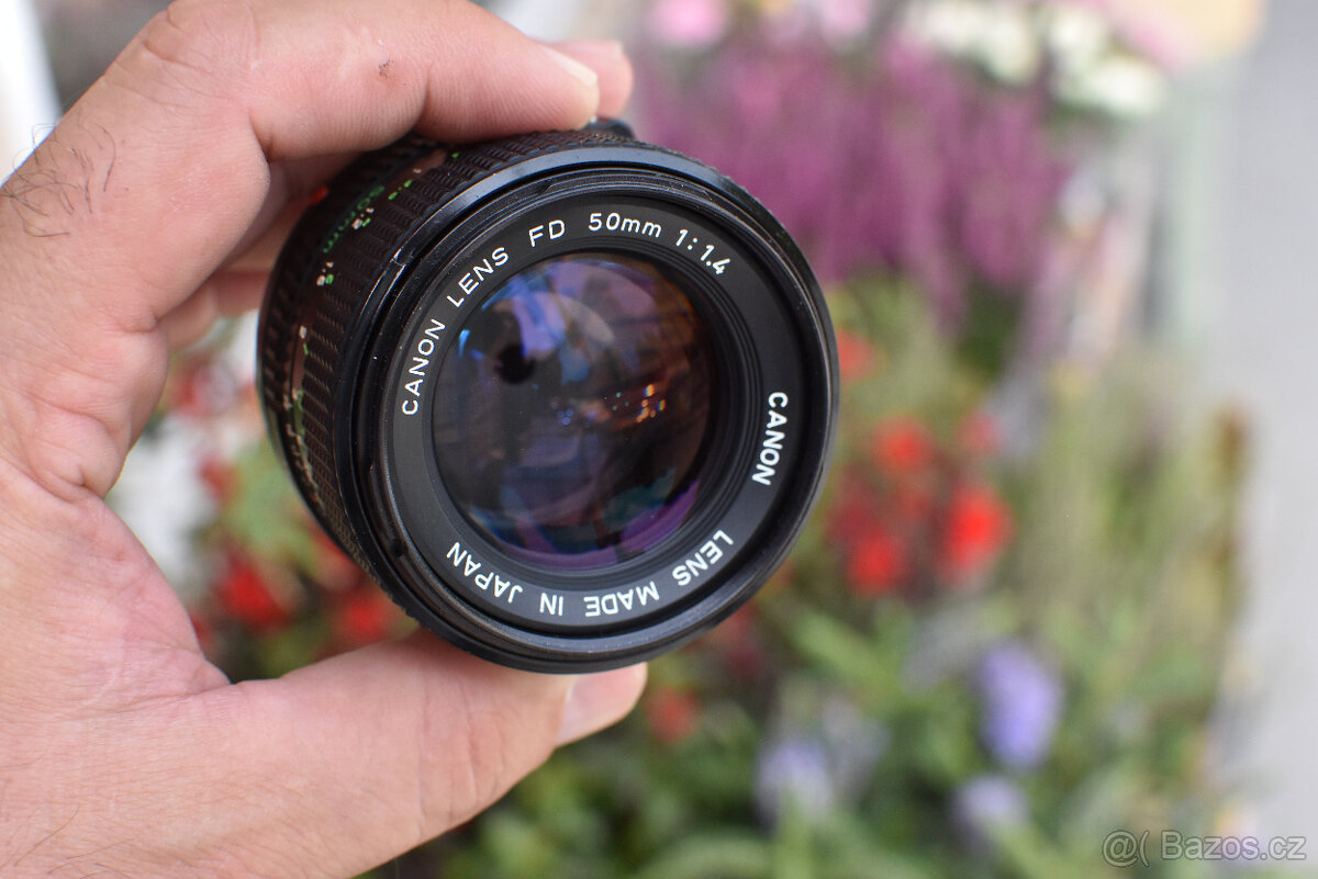 CANON LENS FD 50/1,4 N ( SUPER STAV ). - 3
