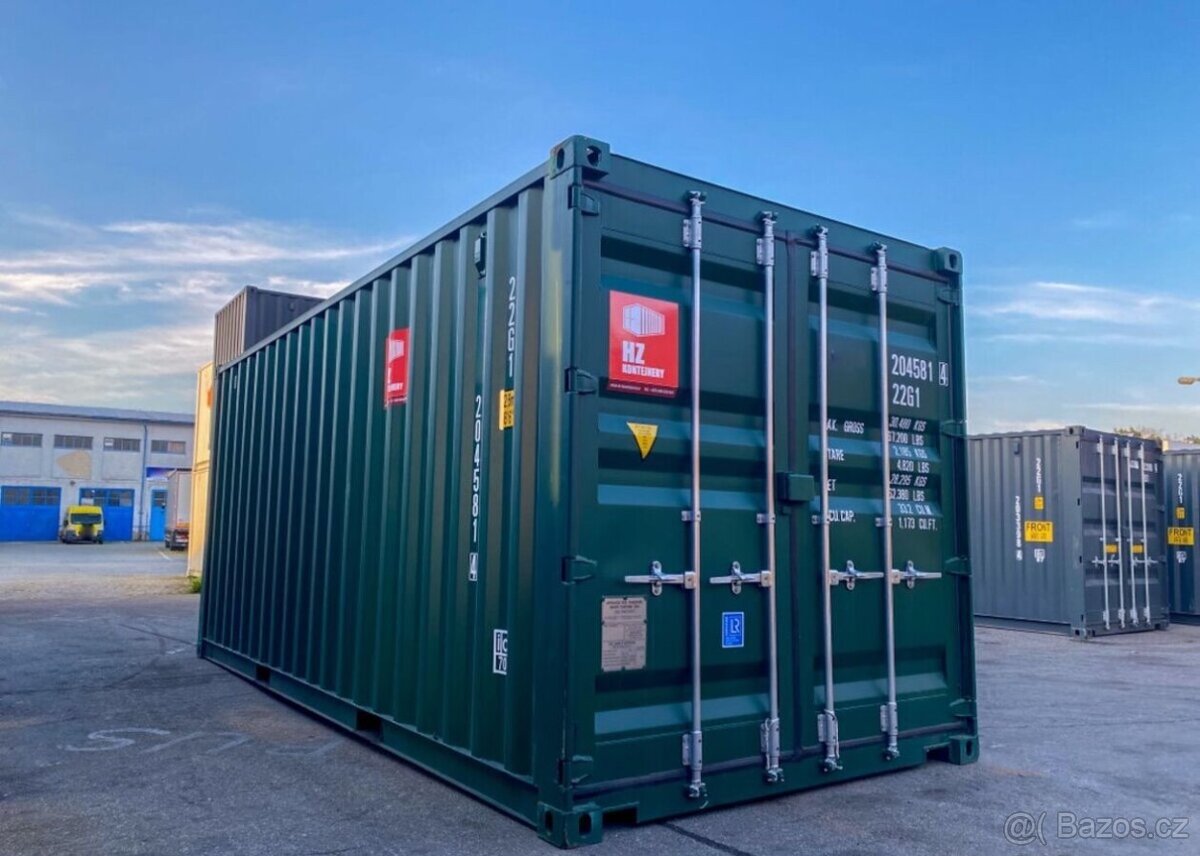 Námořní kontejner 20 zelený Česká Třebová - 3