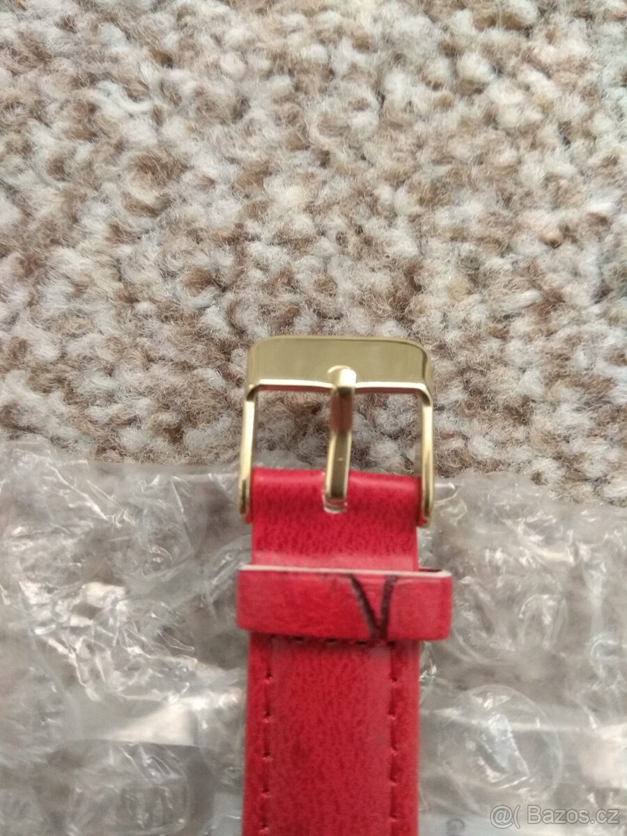 Nové dámské hodinky Avon s koženým páskem - orig. balení - 3