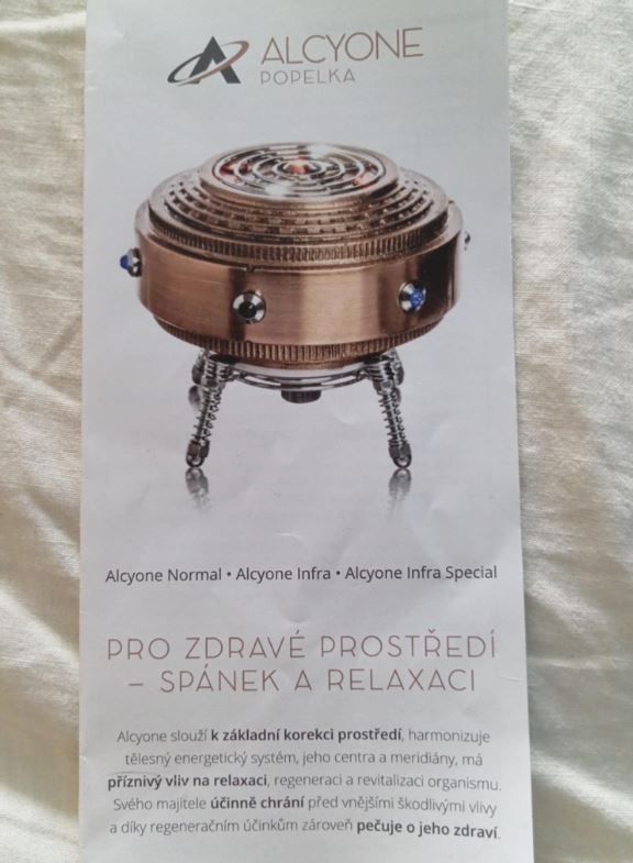 Prodám dvojitý Alcyone pozlacený Infra speciál Popelka - 3