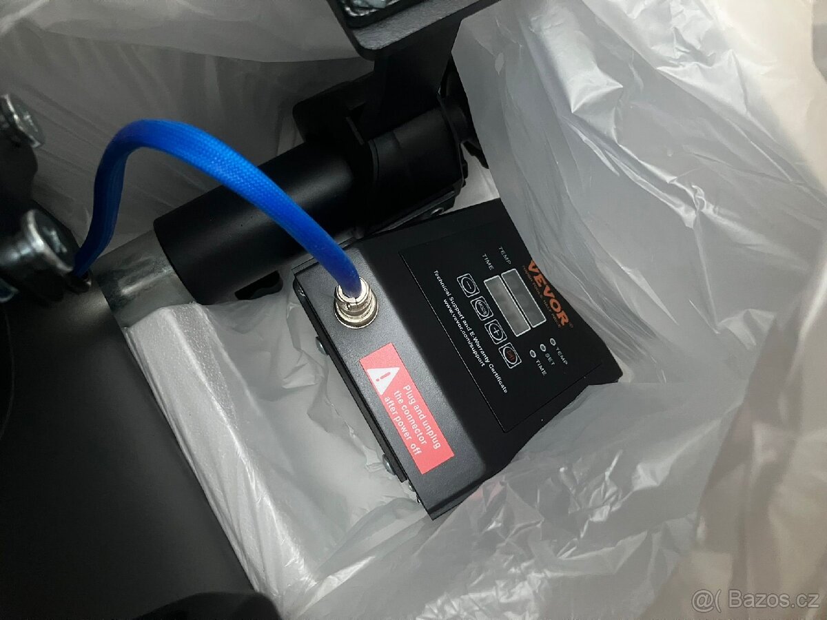 Termolis 8v1, sublimační lis, Heat press 38x38 Cm - 3