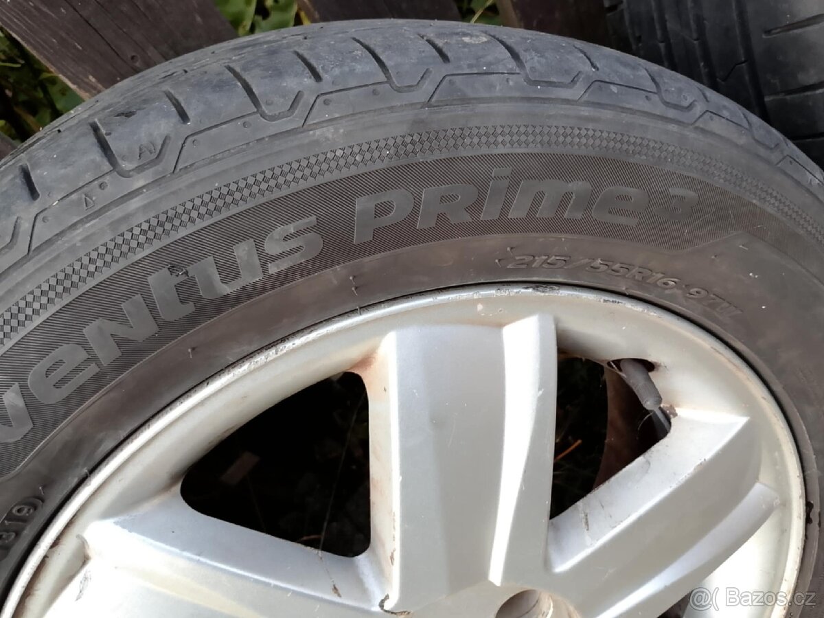 Alu disky Renault 215/55/R16 Letní Hankook - 3