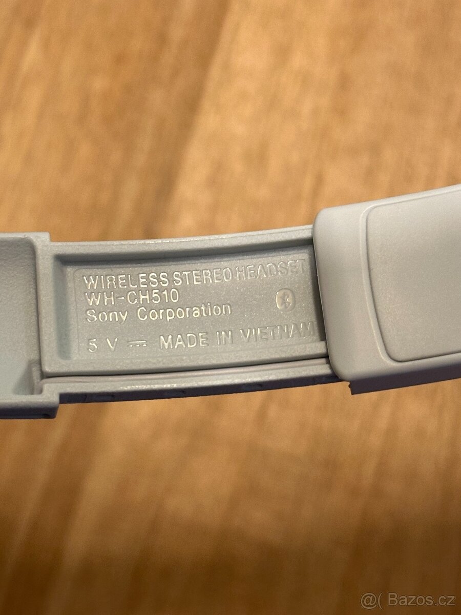 Bezdrátová sluchátka Sony WH-CH510 bílá - 3