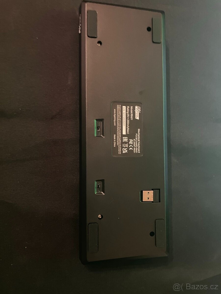 RK61 – 60% bezdrátová/drátová herní mechanická klávesnice - 3