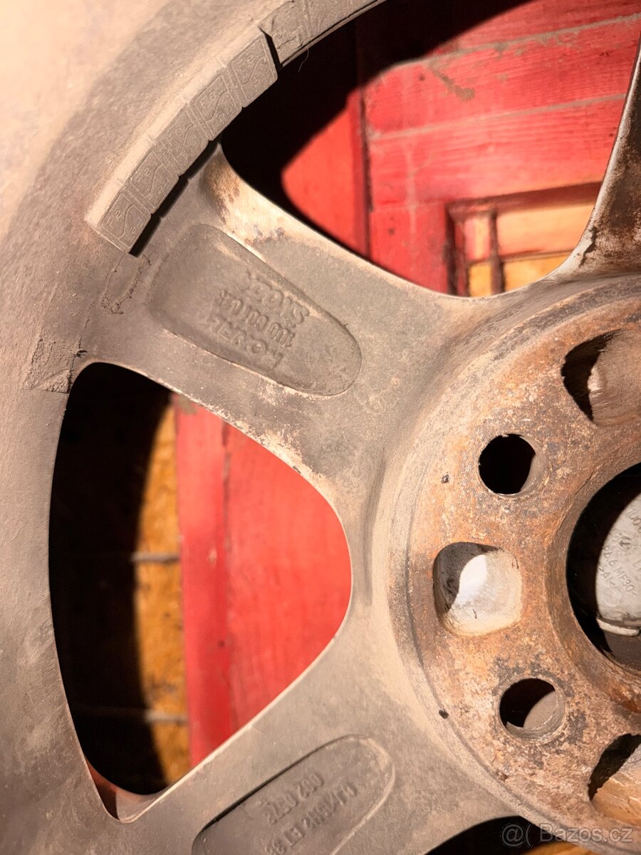 Prodám alu kola 5x100 r15 - 3