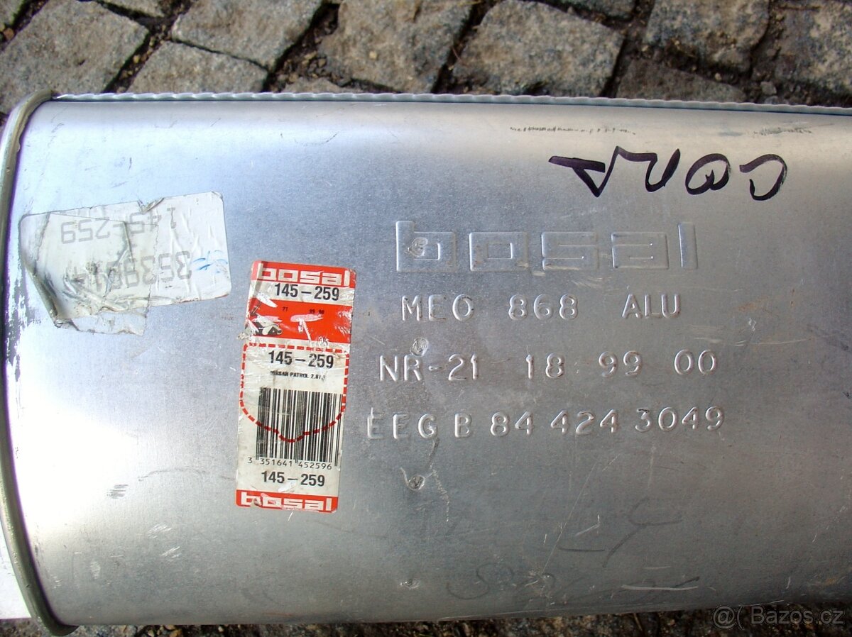 výfuk NISSAN Patrol - 3