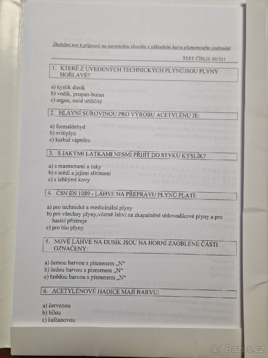 Svařování plamenem ZK 311 - 3