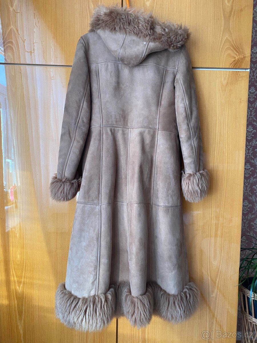 Dámský zimní kabát- pravý dubeňák - 3