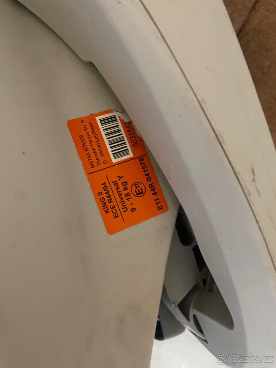 Britax Römer king 2 - 3