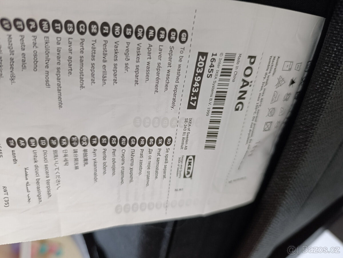 Křeslo Poäng Ikea - 3