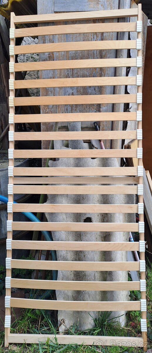 Rošt lamelový - 2ks, 200 x 90 cm, levně - 3