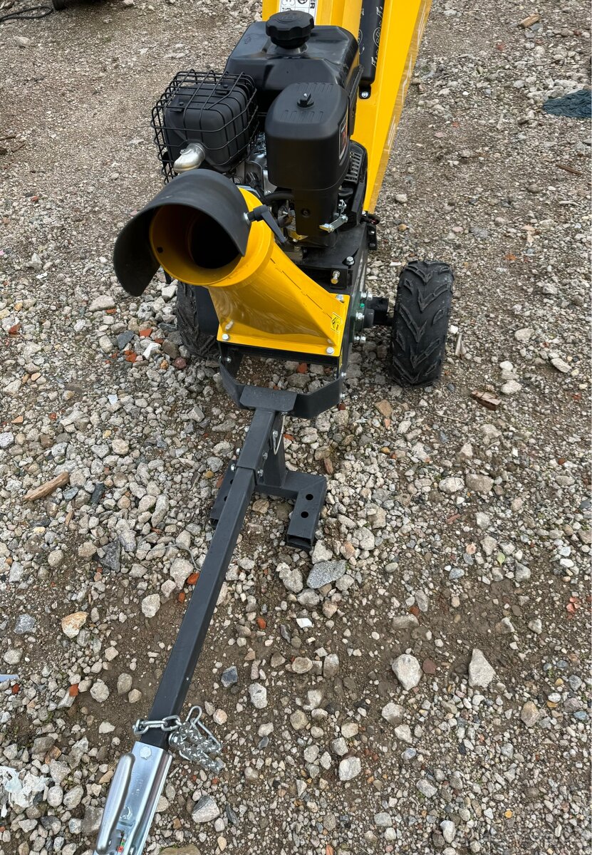 Štěpkovač GS1500 benzínový el. Startér. - 3