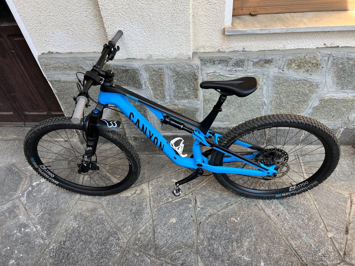 Prodám Canyon Neuron CF 8 2022 FOX 34 SHIMANO SLX - 3